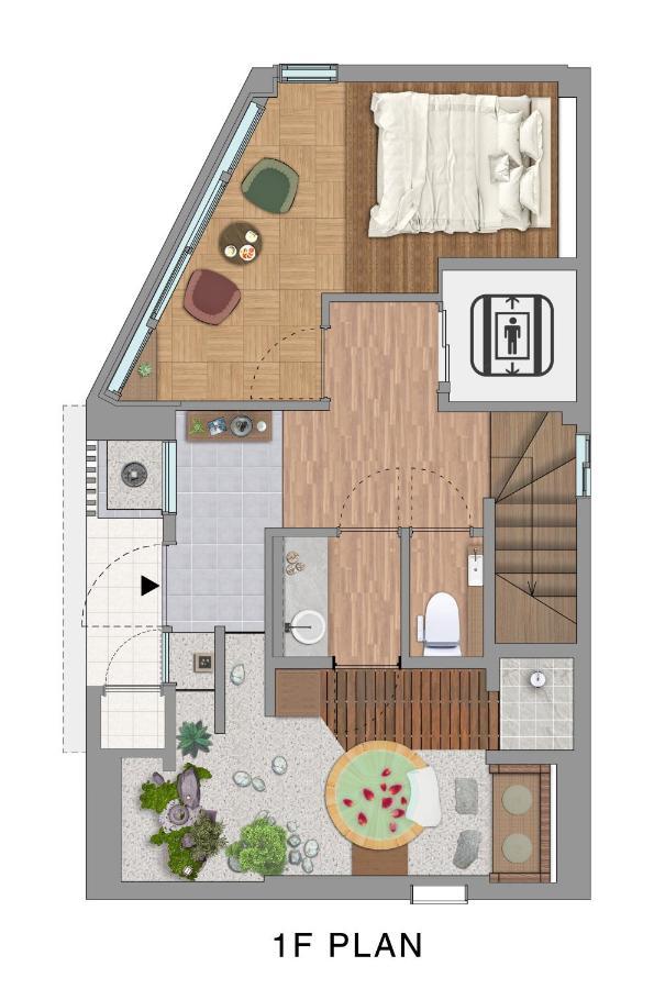 古今 天下茶屋 With A Private Parking Lot And A Half Open-Air Bath And Direct To Kix Villa Ōsaka Eksteriør bilde